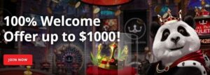 Royal Panda Casino bonus