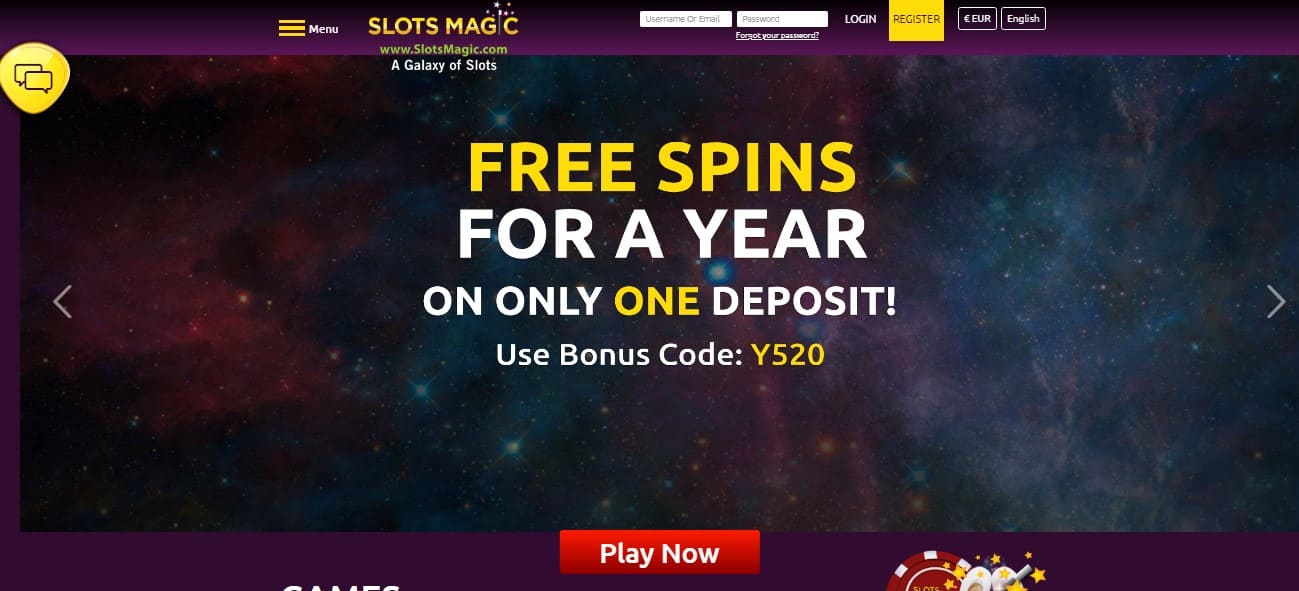 Slots Magic Casino Free Spins