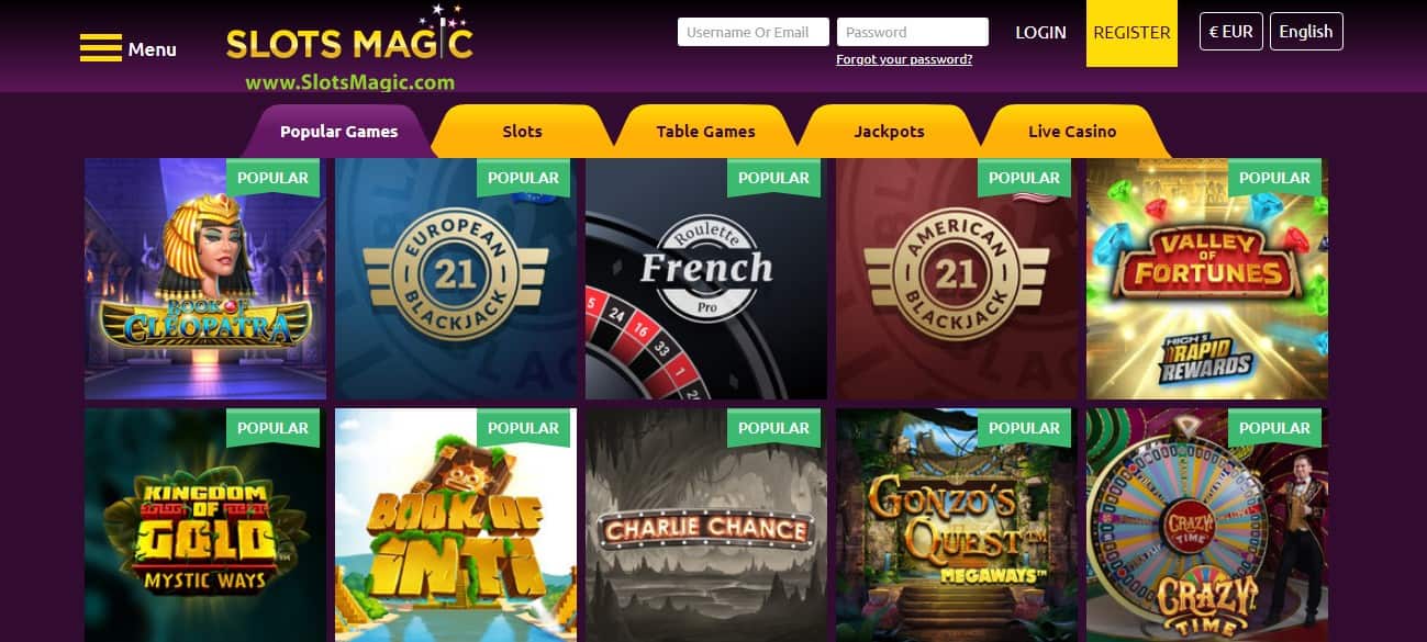 Slots Magic Casino Games