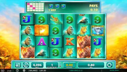 Raging Rhino Slot ScreenShot 2