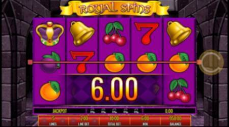 Royal Spins ScreenShot 1